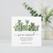 Moderne Cacti-woestijnPlanten die we hebben verpla Aankondiging (Staand voorkant)