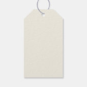 Moderne Cactus Baby Shower Bedank Je Favoriet Cadeaulabel (Achterkant)