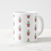 Moderne Cactus in Pot Simpel Grote Koffiekop (Voorkant rechts)