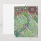 Moderne Cactus Photo Art Groen Roze Bruine Woestij Briefkaart (Voorkant / Achterkant)