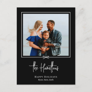 Moderne cadeau voor feestdag Briefkaart kerstkaart