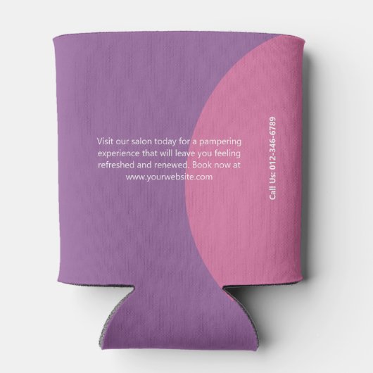 Moderne Cadeaubon met Logo- en tekstmerk Blikjeskoeler (Achterkant)