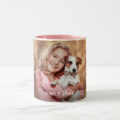 Moderne Cadeaubon Mok foto (Center)