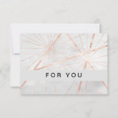 Moderne Cadeaubonnen — Platte Kaart (Voorkant)