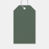 Moderne cadeaukaartjes waterverf bruiloft. cadeaulabel (Achterkant)