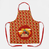 Moderne cadeauThanksgiving Beste Schort (Voorkant)