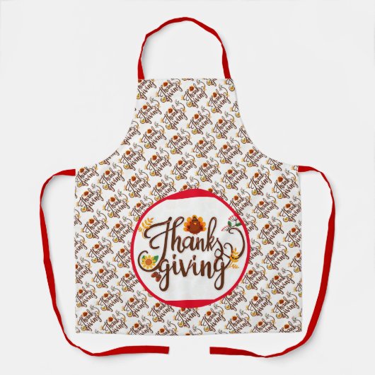 Moderne cadeauThanksgiving Beste Schort (Voorkant)