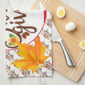 Moderne cadeauThanksgiving Beste Theedoek (Quarter Fold)