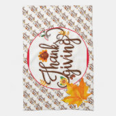Moderne cadeauThanksgiving Beste Theedoek (Verticaal)