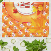 Moderne cadeauThanksgiving Beste Theedoek (Gevouwen)