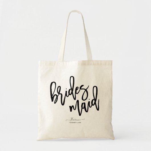 Moderne cadeautjes voor het script voor penselen tote bag (Voorkant)