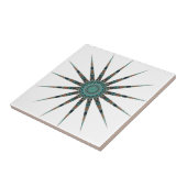 Moderne caleidoscoop Keramische Tegel Tegeltje (Zijkant)