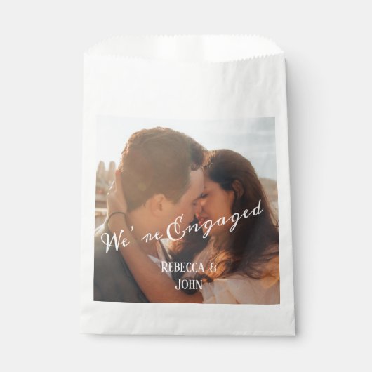 Moderne Calligrafie-fotowedstrijd Bedankzakje (Voorkant)