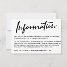 Moderne Calligrafie-informatie Gold Striped Back