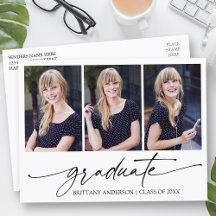 Moderne Calligrafie inkt Script 3 Foto Afstuderen