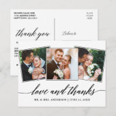 Moderne Calligrafie Script 3 Fotoliefhebbers en Be Briefkaart (Voorkant / Achterkant)