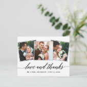 Moderne Calligrafie Script 3 Fotoliefhebbers en Be Briefkaart (Staand voorkant)