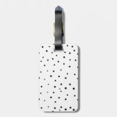  Moderne Calligrafietebride - Aangepast Bagagelabel (Achterkant verticaal)