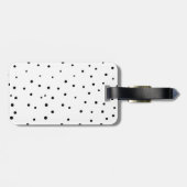  Moderne Calligrafietebride - Aangepast Bagagelabel (Achterkant horizontaal)