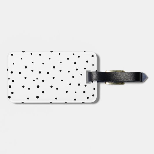  Moderne Calligrafietebride - Aangepast Bagagelabel (Achterkant horizontaal)