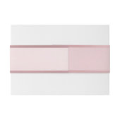 Moderne Calligraphic Typed Script Text Classy Uitnodigingen Wikkel (Achterkant Voorbeeld)