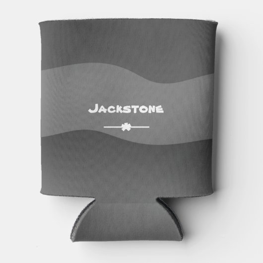 Moderne Camo Design Custom Name Cool Koelbox Blikjeskoeler (Voorkant)