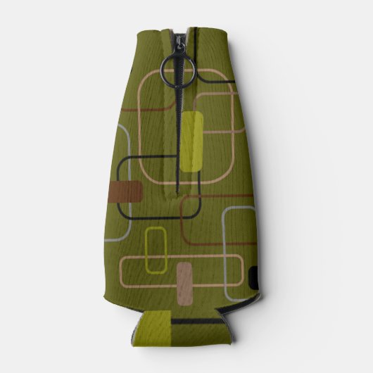 Moderne Camouflage midden-eeuw Flesjeskoeler (Achterkant)