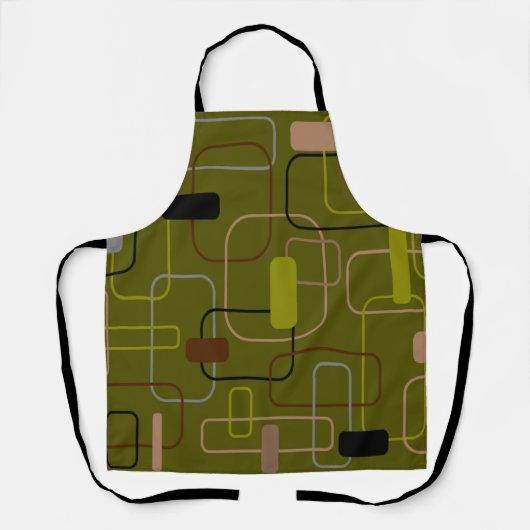 Moderne Camouflage midden-eeuw Schort (Voorkant)