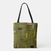 Moderne Camouflage midden-eeuw Tote Bag (Achterkant)