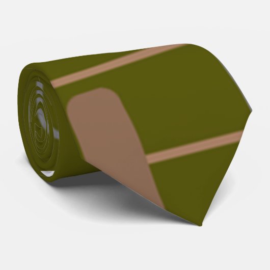 Moderne Camouflage-Stropdas midden-eeuw Stropdas (Opgerold)