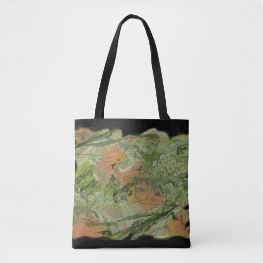 Moderne camouflage tote bag (Voorkant)