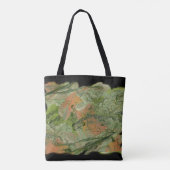 Moderne camouflage tote bag (Achterkant)
