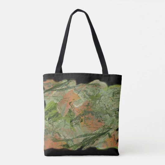 Moderne camouflage tote bag (Achterkant)