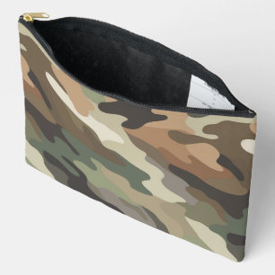Moderne camouflagepatroon accessoiretas etui