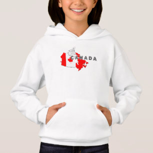 Moderne Canadese Kunst Letterkaart Vlag Souveni