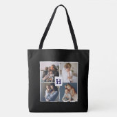 Moderne Canvas tas voor Cute MOM Cute Multi Photo (Voorkant)