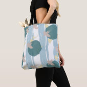 Moderne Canvas tas X's en O's penseelstreken (Dichtbij)