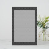 Moderne Carbon Fibre Style Print Background Briefpapier (Staand voorkant)