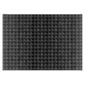 Moderne Carbon Fibre Style Print Background Snijplank (Voorkant)