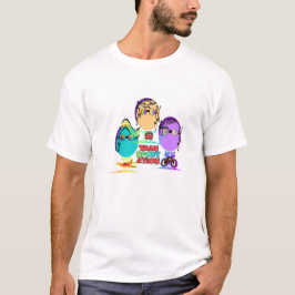 Moderne caricatuur Mannen Shirt