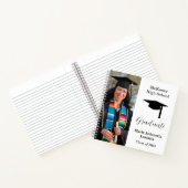 Moderne Casual autograaf Afstuderen Notitieboek Ga (Binnen)