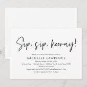 Moderne Casual, leuke en speelse Vrijgezellenfeest Kaart (Voorkant / Achterkant)