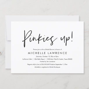 Moderne Casual, leuke en speelse Vrijgezellenfeest Kaart