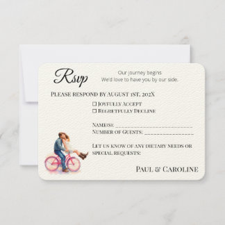 Moderne Casual Romantische Koppel Watercolor Kunst Save The Date