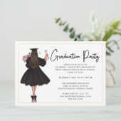 Moderne Casual Uitnodiging van de Partij van de Gr (Staand voorkant)