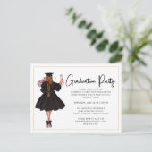 Moderne Casual Uitnodiging van de Partij van de Gr (Staand voorkant)