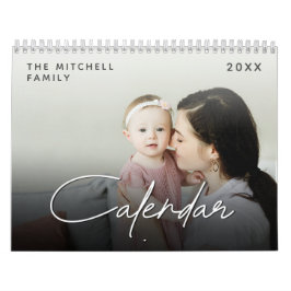 Moderne Celebratie met meerdere fotojaren op maat Kalender