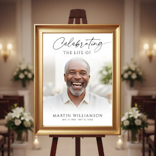 Moderne Celebratie van het Leven Foto Script Herde Poster