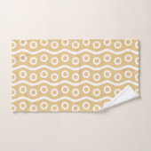 Moderne champagnebubbels bad handdoek (Handdoek)