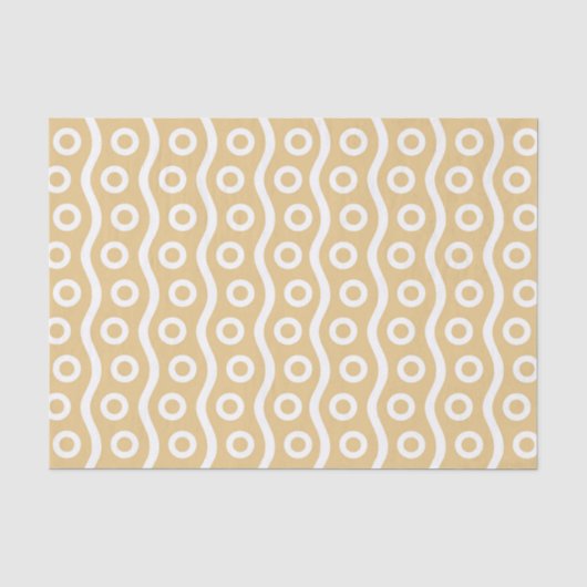 Moderne champagnebubbels tissuepapier (Voorkant)